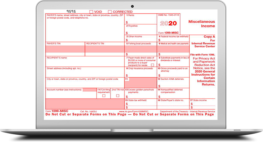 2019 Form 1099 for the State of New Mexico